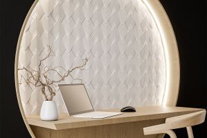 Rivestimento decorativo 3D Navaro White