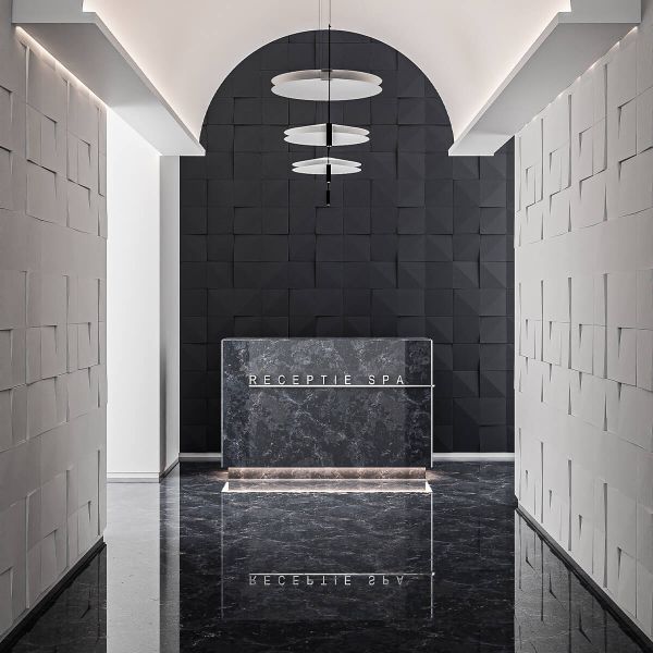 Rivestimento decorativo 3D Haze White